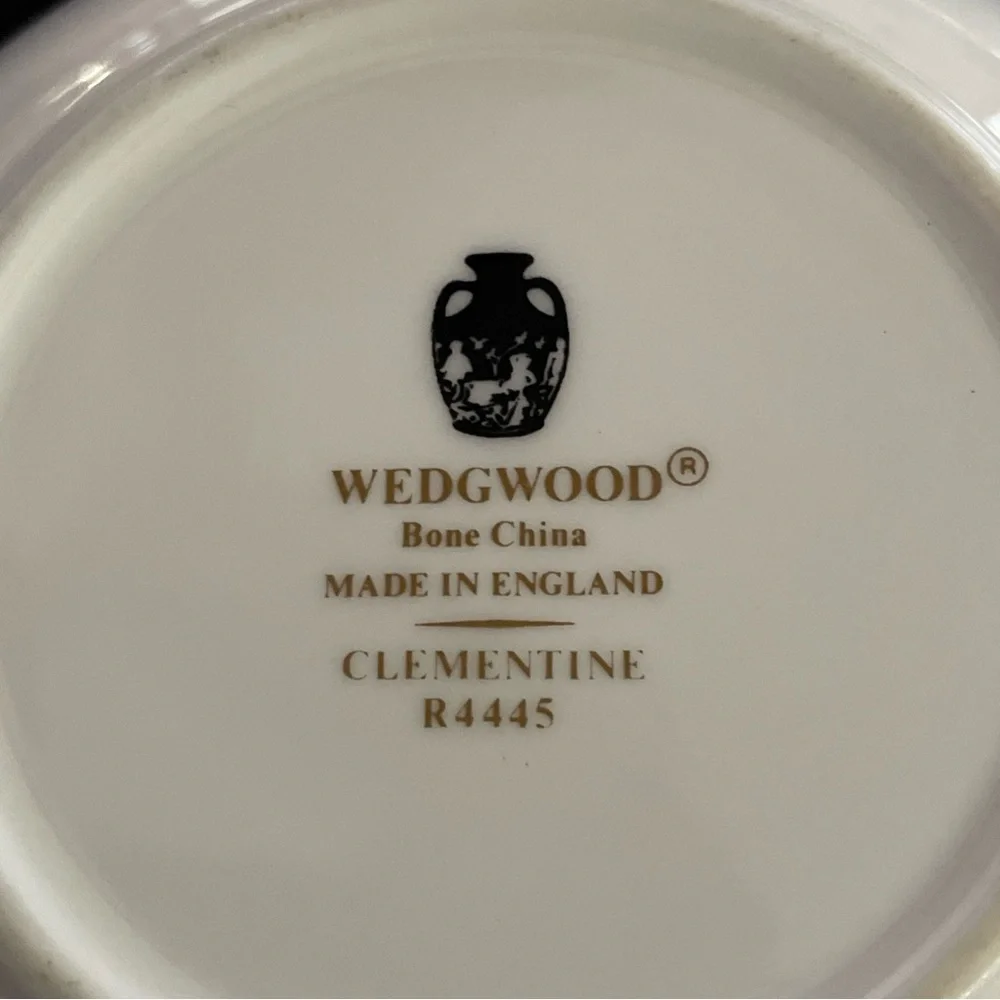 Wedgwood‎ Clementine Bone China Trinket Dish R4445 Made in England 4